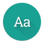 fontster android application logo